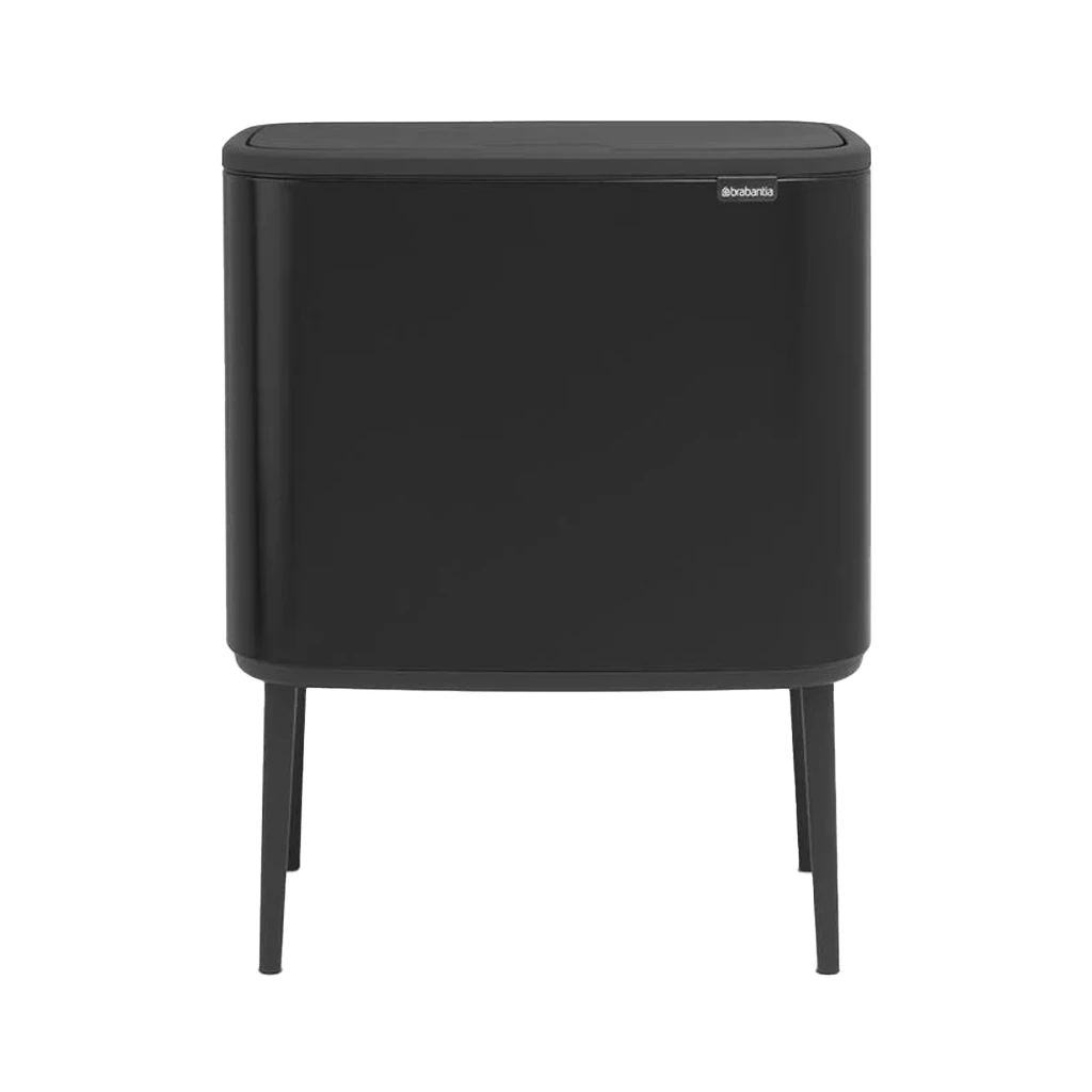 Brabantia Bo Touch Afvalemmer 11 + 23 Liter Matt Black 1 Brabantia Bo Touch Afvalemmer 11 + 23 Liter Matt Black