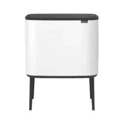 Brabantia Bo Touch Afvalemmer 11 + 23 Liter White