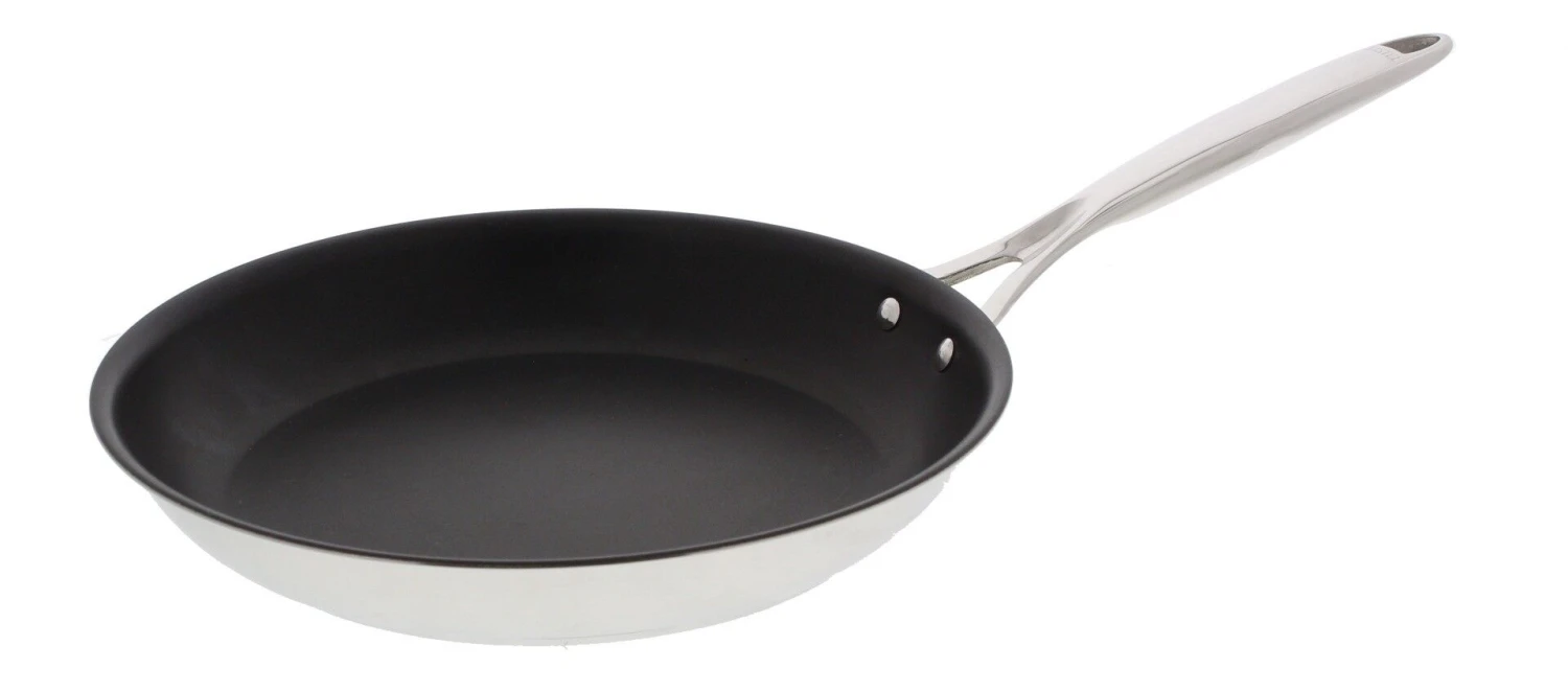 Cristel Castel'Pro Exceliss+ Multiply Koekenpan Met Anti-aanbaklaag ø 28 Cm Rvs 1 Cristel Castel'Pro Exceliss+ Multiply Koekenpan Met Anti-aanbaklaag ø 28 Cm Rvs