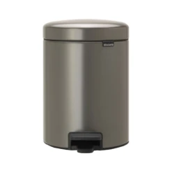 Brabantia Newicon Pedaalemmer 5 Liter Platinum
