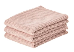 Zone Denmark Vaatdoekjes 27 X 27 Cm Katoen Nude 3 Stuks