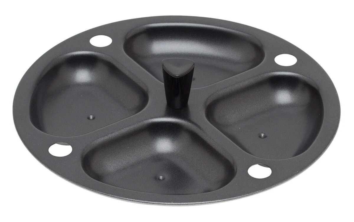 Nordic Ware Egg Pocheerinzet Voor 4 Eieren ø 23 Cm Aluminium 1 Nordic Ware Egg Pocheerinzet Voor 4 Eieren ø 23 Cm Aluminium