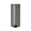 Brabantia Newicon Pedaalemmer 30 Liter Platinum