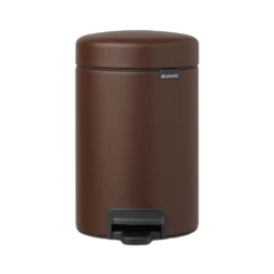 Brabantia Newicon Pedaalemmer 3 Liter Mineral Cosy Brown