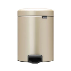 Brabantia Newicon Pedaalemmer 5 Liter Metallic Gold