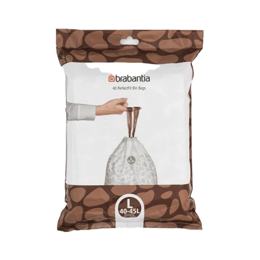 Brabantia PerfectFit L Afvalzakken Met Trekband 40 To 45 Liter 40 Stuks -Keuken Verkoop 7 1