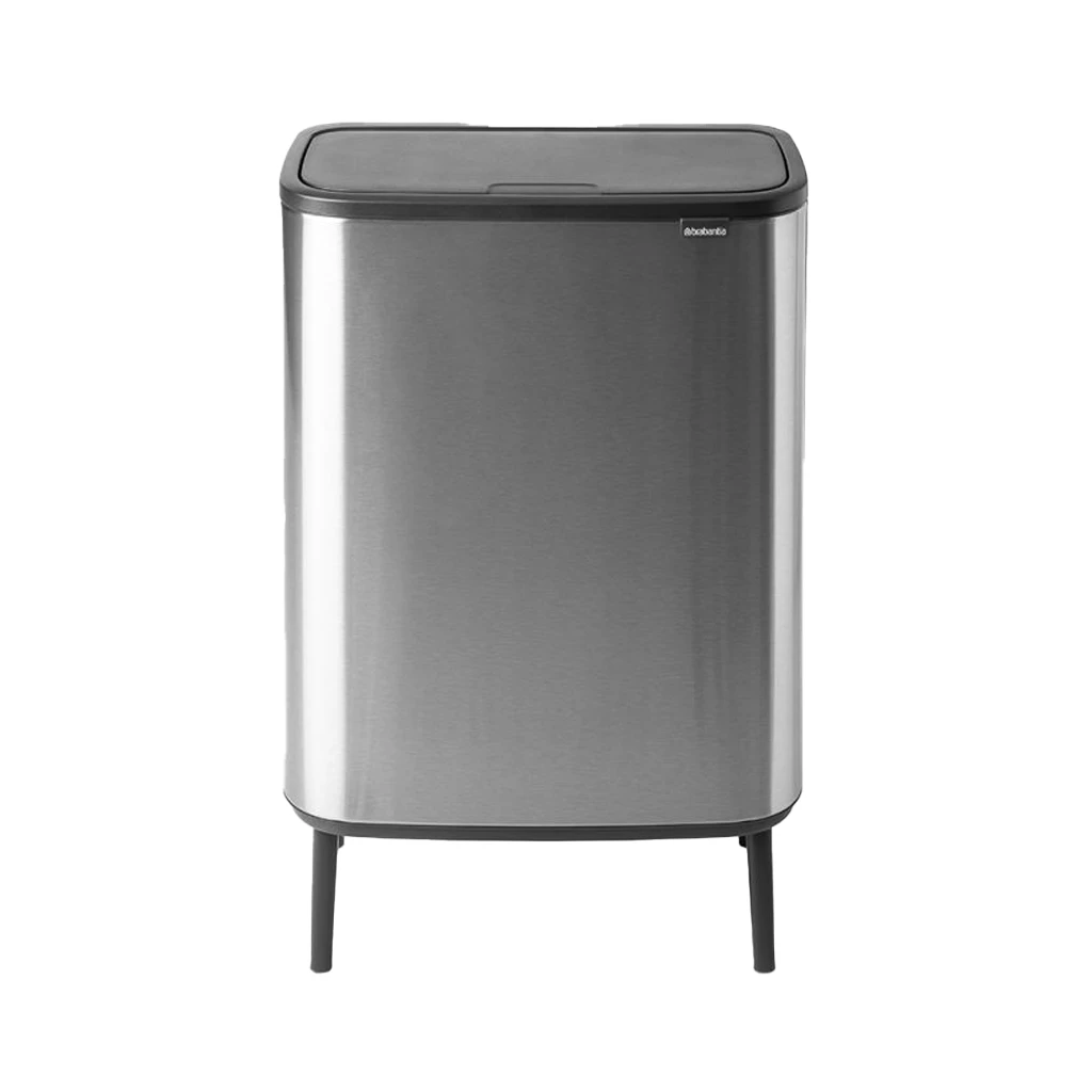 Brabantia Bo Touch Hi Afvalemmer 60 Liter Matt Steel Fingerprint Proof 1 Brabantia Bo Touch Hi Afvalemmer 60 Liter Matt Steel Fingerprint Proof