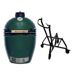 Big Green Egg Large Barbecue ø 47 Cm Keramiek Groen Met IntEGGrated Nest En Handler