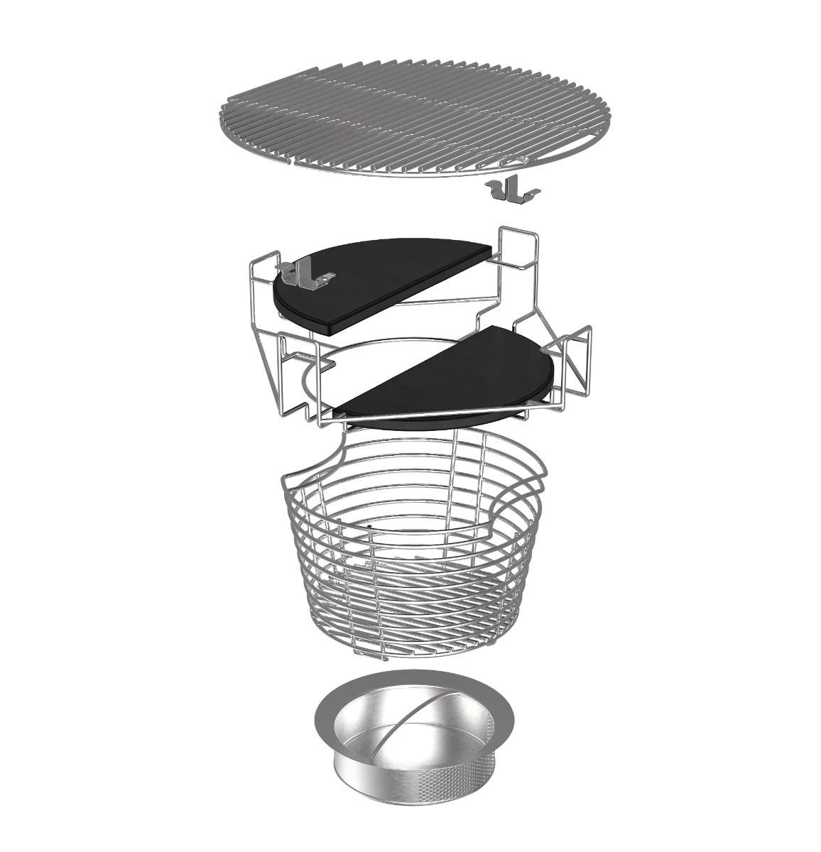 The Bastard Model 2022 Large Compleet Barbecue Keramiek Zwart 4 The Bastard Model 2022 Large Compleet Barbecue Keramiek Zwart - Image 4