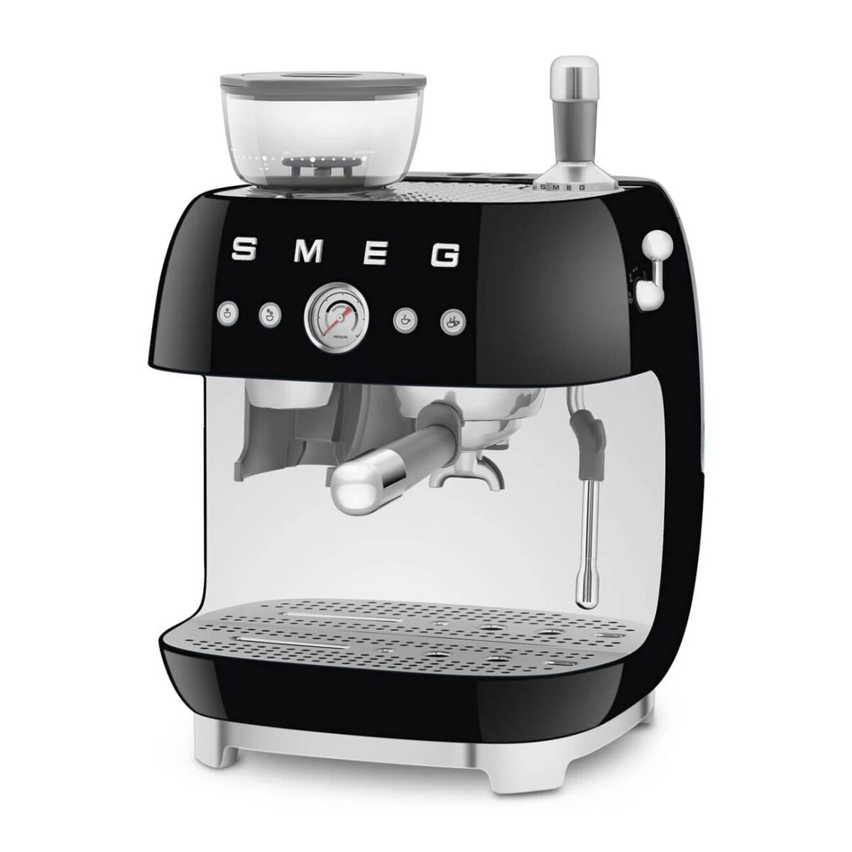 Smeg 50's Style Handmatige Espressomachine 2,4 Liter Zwart 1 Smeg 50's Style Handmatige Espressomachine 2,4 Liter Zwart