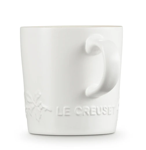Le Creuset Holly Collectie Mok 200 Ml Aardewerk Katoenwit 6 Le Creuset Holly Collectie Mok 200 Ml Aardewerk Katoenwit - Image 6