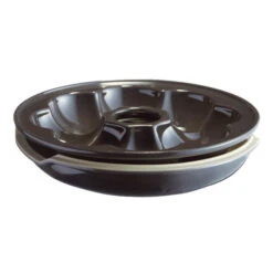 Emile Henry Broodbakvorm Kroonvormig ø 30,5 Cm Aardewerk Zwart -Keuken Verkoop schermopname 225