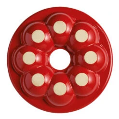 Emile Henry Broodbakvorm Kroonvormig ø 30,5 Cm Aardewerk Rood -Keuken Verkoop schermopname 233