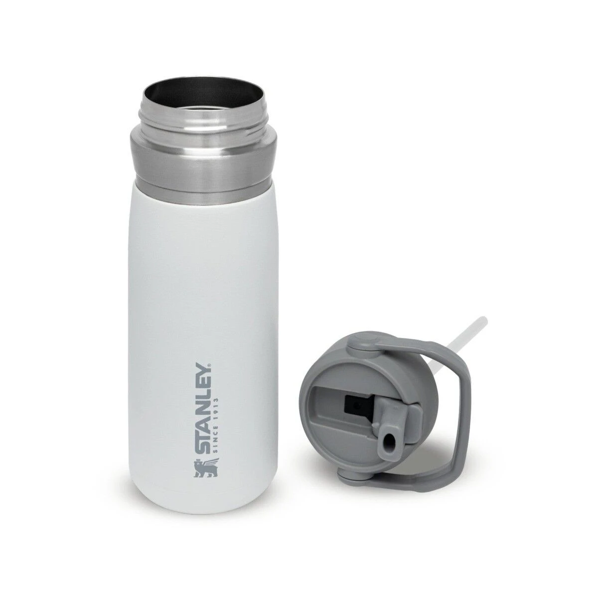 Stanley The IceFlow Flip Straw Water Bottle 650 Ml Polar 3 Stanley The IceFlow Flip Straw Water Bottle 650 Ml Polar - Image 3