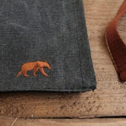 Alaskan Maker N°325 Schort Met Nek- En Middelband Katoen Black -Keuken Verkoop tablier vintage 325 1