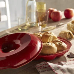 Emile Henry Broodbakvorm Kroonvormig ø 30,5 Cm Aardewerk Zwart -Keuken Verkoop univ 1 3 2